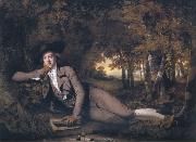 Joseph wright of derby Sir Brooke Boothby oil